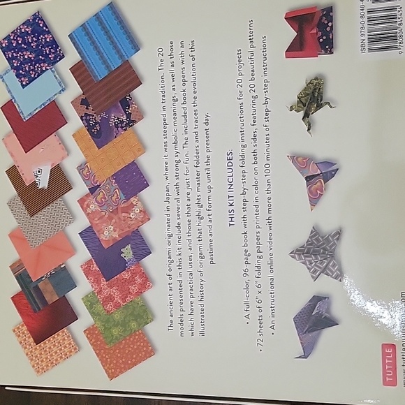 Japanese Origami Kit - Picture 3 of 3